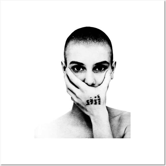 Sinead O'connor // Vintage Style Design Wall Art by Indanafebry